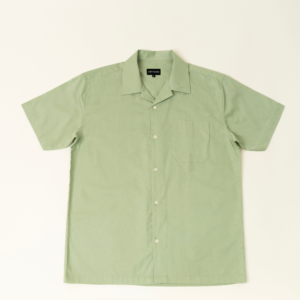 Cuban Linen Shirt (Pista Green)